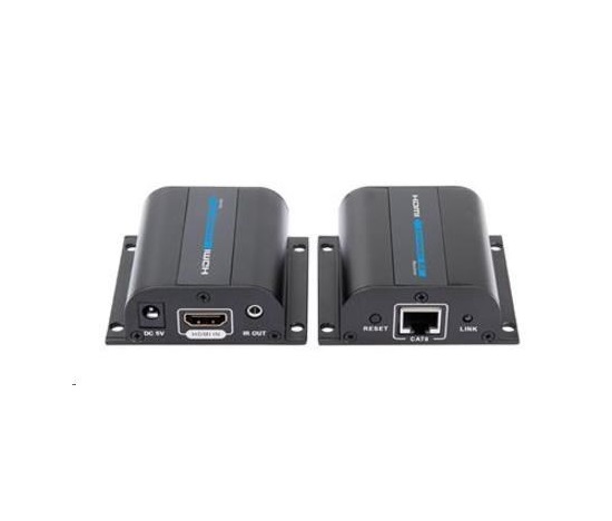 PREMIUMCORD HDMI extender na 60 m cez jeden kábel Cat5e/Cat6