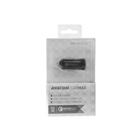 AVACOM Carmax nabíjačka do auta s Qualcomm Quick Charge 3.0, čierna