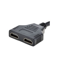 GEMBIRD Dátový rozdeľovač HDMI, pasívny, kábel, 2-cestný