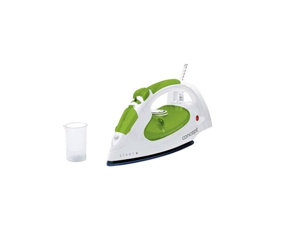 Concept ZN8012 napařovací žehlička, 2200 W, Anti-drip, 240 ml, rozprašovač, termostat, vertikální napařování, zelená