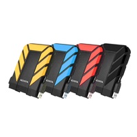 Externý pevný disk ADATA 1TB 2,5" USB 3.1 HD710 Pro, červená