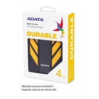 Externý pevný disk ADATA 2TB 2,5" USB 3.1 HD710 Pro, červená