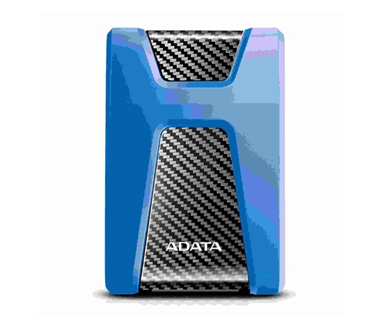 Externý pevný disk ADATA 1TB 2,5" USB 3.1 DashDrive Durable HD650, modrý (gumový, odolný voči nárazom)