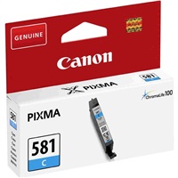 Canon CARTRIDGE CLI-581 azurová pro PIXMA TS615x, TS625x, TS635x, TS815x,TS825x, TS835x, TS915x (256 str.)