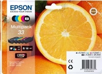 Atrament EPSON Multipack "Orange" 5 farieb 33 Atrament Claria Premium