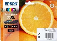 Atrament EPSON Multipack "Orange" 5 farieb 33XL Claria Premium Ink