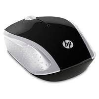 Myš HP - 200 Myš, bezdrôtová, Pike Silver