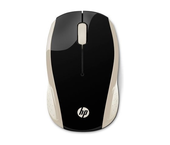 Myš HP - 200 Myš, bezdrôtová, hodvábne zlatá