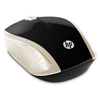 Myš HP - 200 Myš, bezdrôtová, hodvábne zlatá