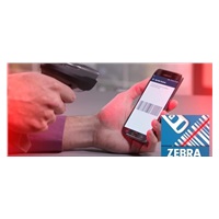 Čítačka Zebra DS2278-SR USB KIT 2D čierna, USB (HID) kábel, (prezentačný stojan) - dosah 10 m