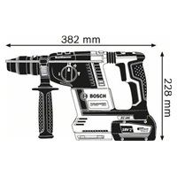 Bosch GBH 18V-26F, akumulátorové vrtací kladivo s SDS plus