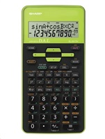 SHARP kalkulačka - EL531THGR - zelená - box