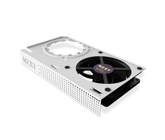 Chladič GPU NZXT Kraken G12 / pre GPU Nvidia a AMD / 92 mm ventilátor / 3-pinový / biely