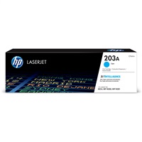 HP 203A Cyan Original LaserJet Toner Cartridge (1,300 pages)