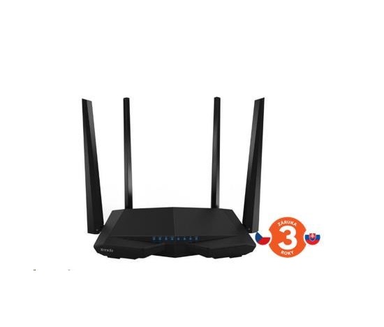 Tenda AC6 Bezdrôtový dvojpásmový router AC1200, 3x 10/100 RJ45, 4x anténa 5 dBi