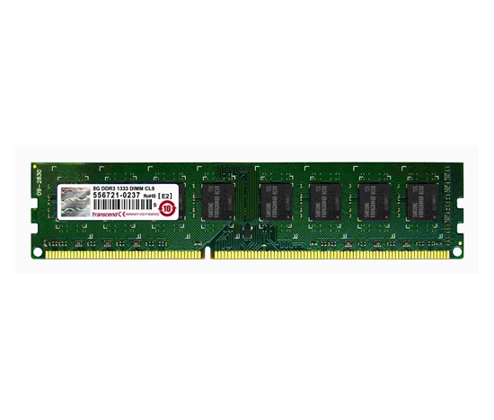 TRANSCEND 2Rx8 CL9 DDR3 8GB 1333MHz DIMM