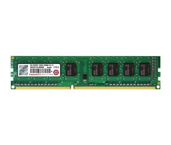 DDR3 2GB 1600MHz TRANSCEND 1Rx8 CL11 DIMM
