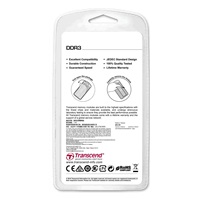 DDR3 4GB 1600MHz TRANSCEND 1Rx8 CL11 DIMM