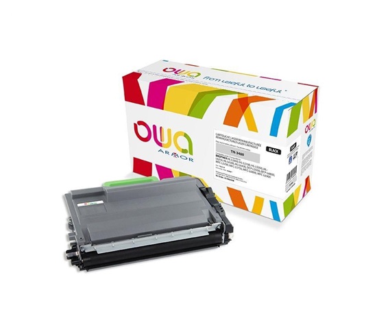 OWA Armor toner pre BROTHER HL L5000, L5100, L5200, L6250,L6300,L6400,DCP L5500,8000 strán,TN3480,čierna/čierna (TN-3480)