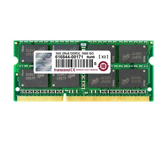 TRANSCEND DDR4 16GB 2133MHz 2Rx8, CL15 DIMM