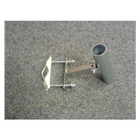 Držák antény na stožár nebo zeď pro NanoStation, polohovatelný, galvanický zinek, délka 15cm