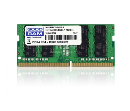 SODIMM DDR4 4GB 2400MHz CL17 GOODRAM