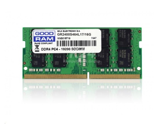 SODIMM DDR4 16GB 2400MHz CL17 GOODRAM