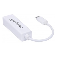 Adaptér MANHATTAN Type-C na gigabitovú sieť, USB 3.1