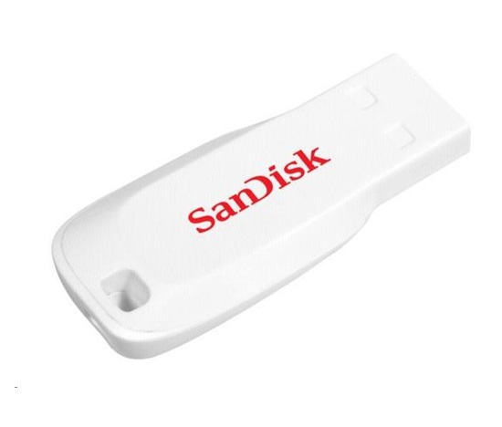 SanDisk Flash disk 16 GB Cruzer Blade, USB 2.0, biela