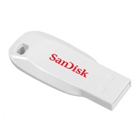 SanDisk Flash disk 16 GB Cruzer Blade, USB 2.0, biela