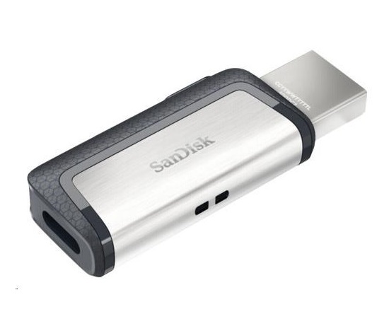 SanDisk Flash disk 256 GB Ultra, dvojitý USB disk typu C