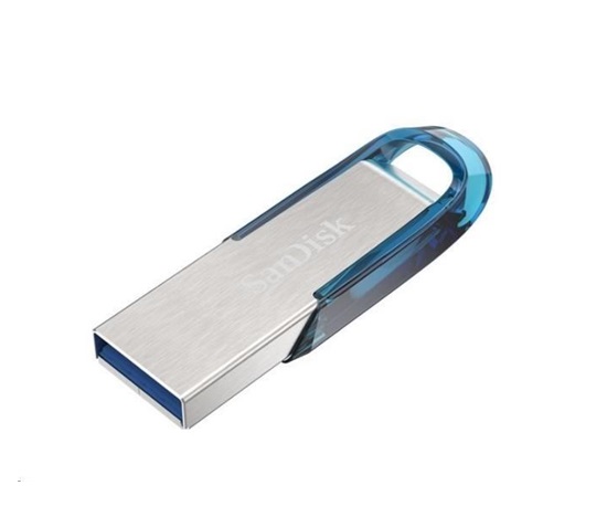 SanDisk Flash Disk 128 GB Ultra Flair, USB 3.0, tropická modrá