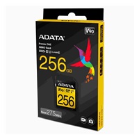Karta ADATA SDXC 256GB Premier One UHS-II U3 Class 10 (R:275/W:155 MB/s)
