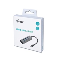 iTec USB-C Metal 4-portový HUB