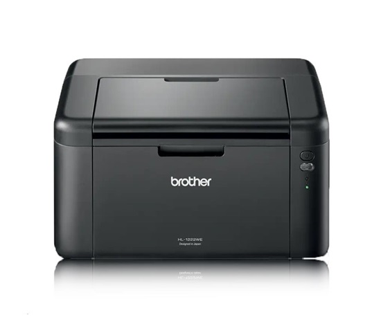 BROTHER tiskárna laserová mono HL-1222WE - A4, 20ppm, 2400x600, 32MB, GDI, USB 2.0, WIFI, 150l, startovací toner 1500str