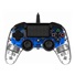 Nacon Wired Compact Controller - ovladač pro PlayStation 4 - průhledný modrý