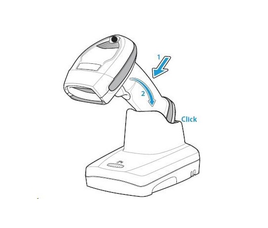 Čítačka Zebra KIT LI4278 (prezentačný stojan) biela USB 2,1 m kábel LC REQ