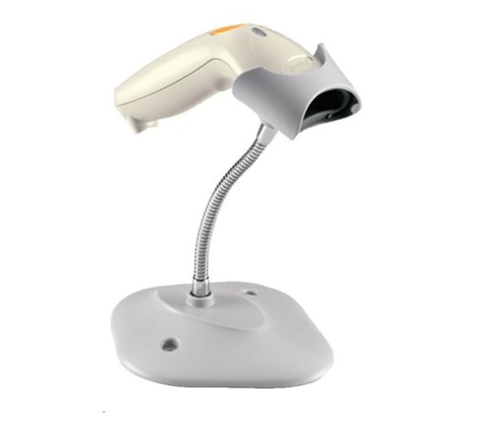 SADA čítačky Zebra LS1203 biela USB kábel a stojan