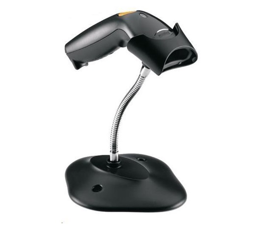 Súprava čítačky Zebra LS1203 čierna HD USB kábel a stojan