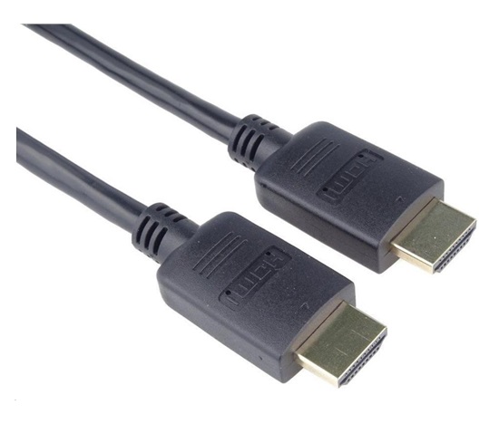 PremiumCord HDMI 2.0 Vysokorýchlostný + ethernetový kábel, pozlátené konektory, 0,5 m