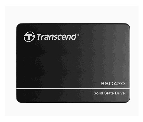 TRANSCEND Industrial SSD 420K, 512GB, 2,5", SATA III, MLC, hliníkové puzdro