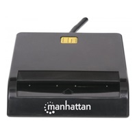 MANHATTAN Čítačka čipových kariet, USB, kontaktná externá