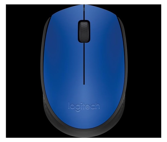 Bezdrôtová myš Logitech M171, modrá