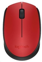 Bezdrôtová myš Logitech M171, červená