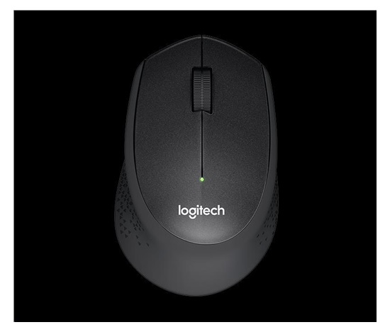 Bezdrôtová myš Logitech M330 Silent Plus, čierna