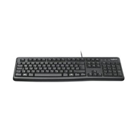 Logitech Keyboard MK120, US, black
