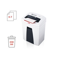 HSM skartovač Securio C16 (řez: Kombinovaný 4x25mm | vstup: 225mm | DIN: P-4 (3) | papír, sponky, plast. karty )