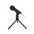 Stolný mikrofón C-TECH MIC-01, 3,5" stereo jack, 2.5m