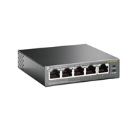 TP-Link switch TL-SF1005P (5x100Mb/s, 4xPoE+, 67W, fanless)