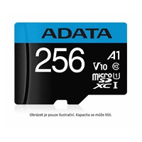Karta ADATA MicroSDXC 64GB Premier UHS-I Class 10 + SD adaptér